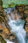 Slovenia, Triglav National Park, Soca River. Scenic with river in rocky gorge. Art Print